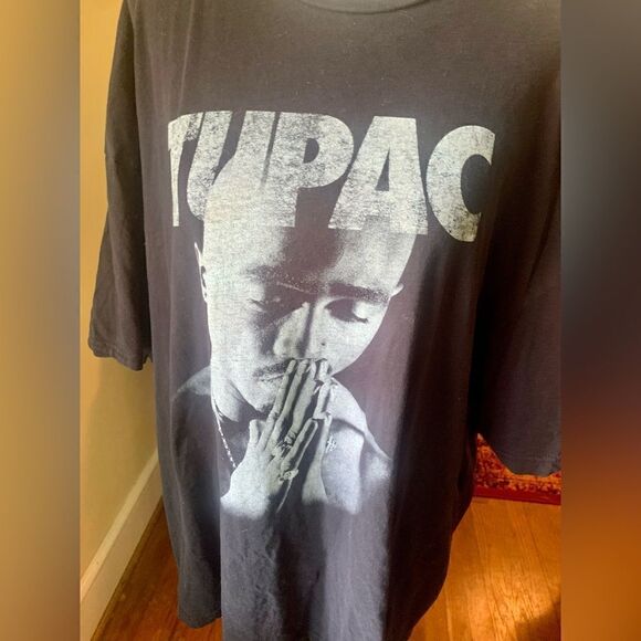 2PAC Black Tee - Picture 1 of 5